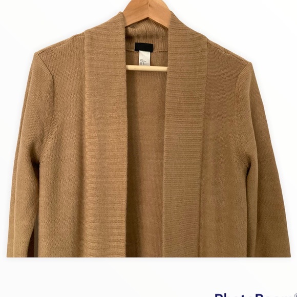 H&M Open Front Cardigan With Patch Pockets - Picture 5 of 11